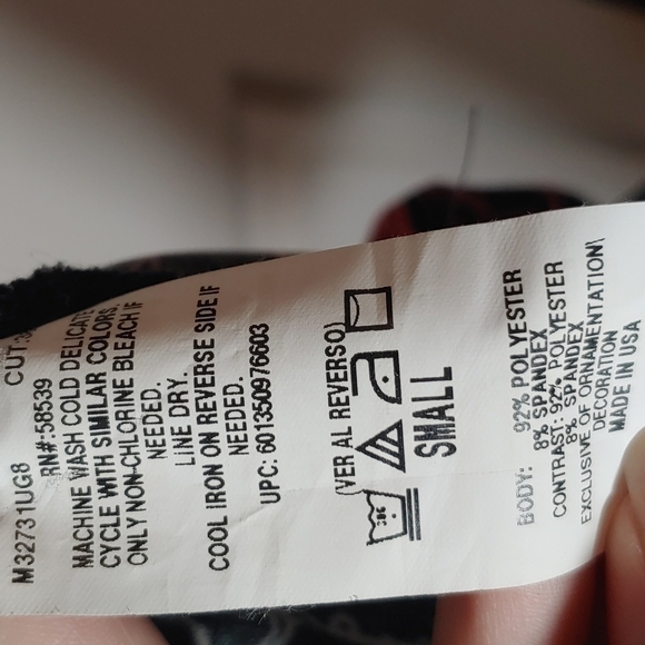 Speechless Black Pink Floral Print Faux Wrap V Neck Dress Size S - Picture 6 of 8